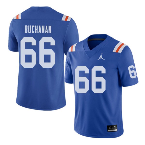 Jordan Brand Men #66 Nick Buchanan Florida Gators Throwback Alternate College Football Jerseys